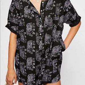 Free People Wear Me Daily Romper